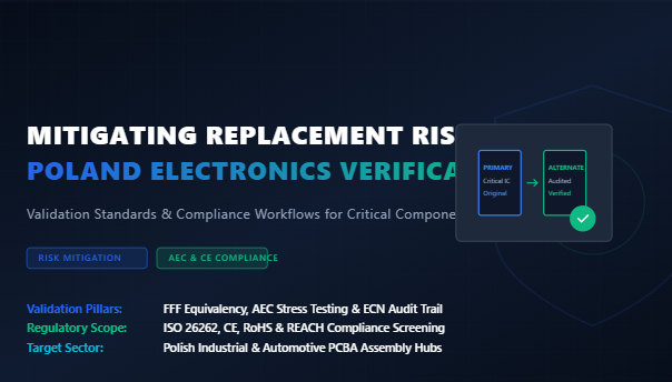 أحدث مدونات الشركة حول Mitigating Replacement Risks: Qualification Standards & Compliance Workflows in Polish Electronics