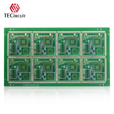 شراء OEM متعدد الطبقات لجنة الدوائر المطبوعة PCB جامدة نصف معدنية على أربعة جوانب التصنيع عبر الإنترنت