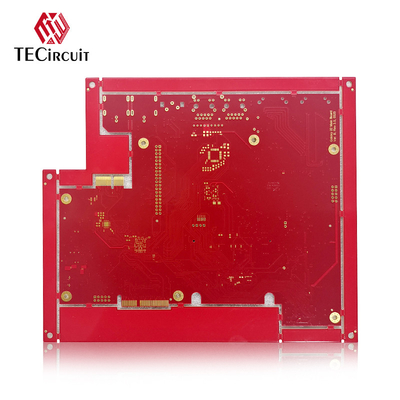 شراء لوحة الدوائر عالية التردد RIGID PCB FR4 TG170 Gold Finger 1.6mm سمك 10U التصنيع عبر الإنترنت