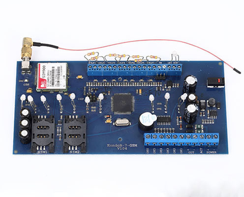 شراء تخصيص الاتصالات PCB الجمعية نظام الإنذار جي إس إم جهاز تحكم الدائرة التصنيع عبر الإنترنت
