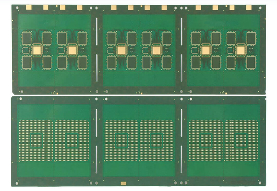 عدة طبقات IC رصيف PCB اللوحة PCB صلبة العمياء Vias الذهب الناعم