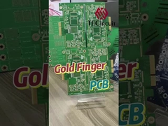 أصبع الذهب لوحة PCB عالية التردد RIGID PCB OEM للاتصال بالوحدة