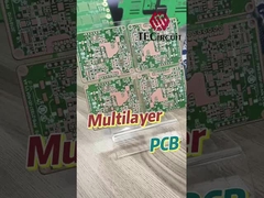 6 طبقة FR4 RIGID Multilayer PCB Circuit Board خدمة PCB واحدة